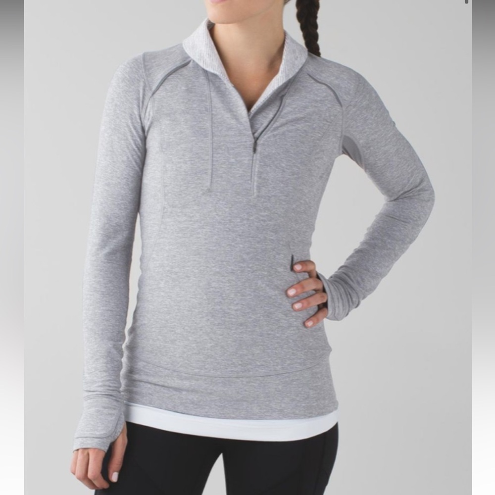 Lululemon Think Fast Pullover size 2